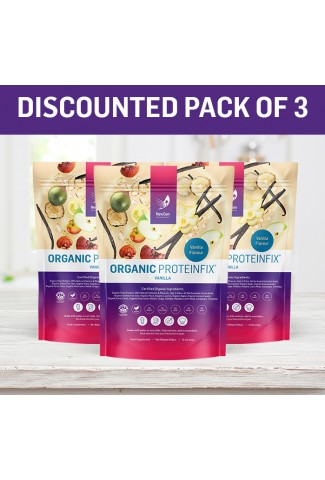 Organic ProteinFix Vanilla Pack of 3